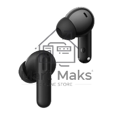Наушники TWS Realme Buds TechLife черный, внутриканальные, Bluetooth, до 7 ч