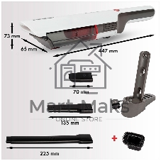 Пылесос ProfiCare PC-AKS 3102 weiss белый, 11.1 Вт, уборка сухая, пылесборник контейнер 0,5 л