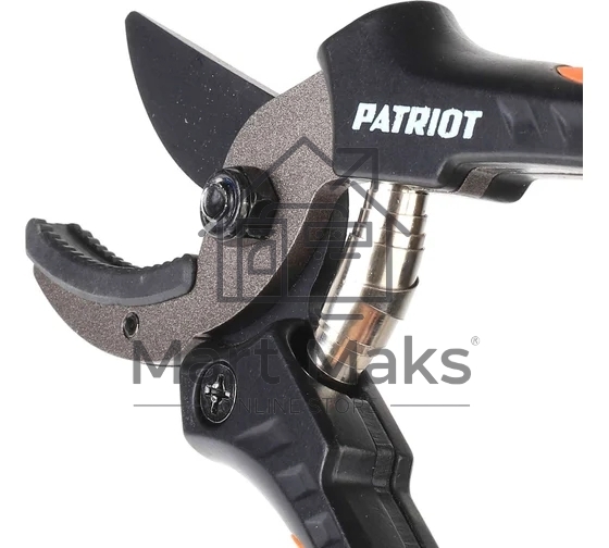 Секатор PATRIOT PAP-177,контактный,наковаленка (cталь 65 Mn), лезвие (япон.сталь SK5), PP+TPR рукоятки, пружин.привод,177 мм