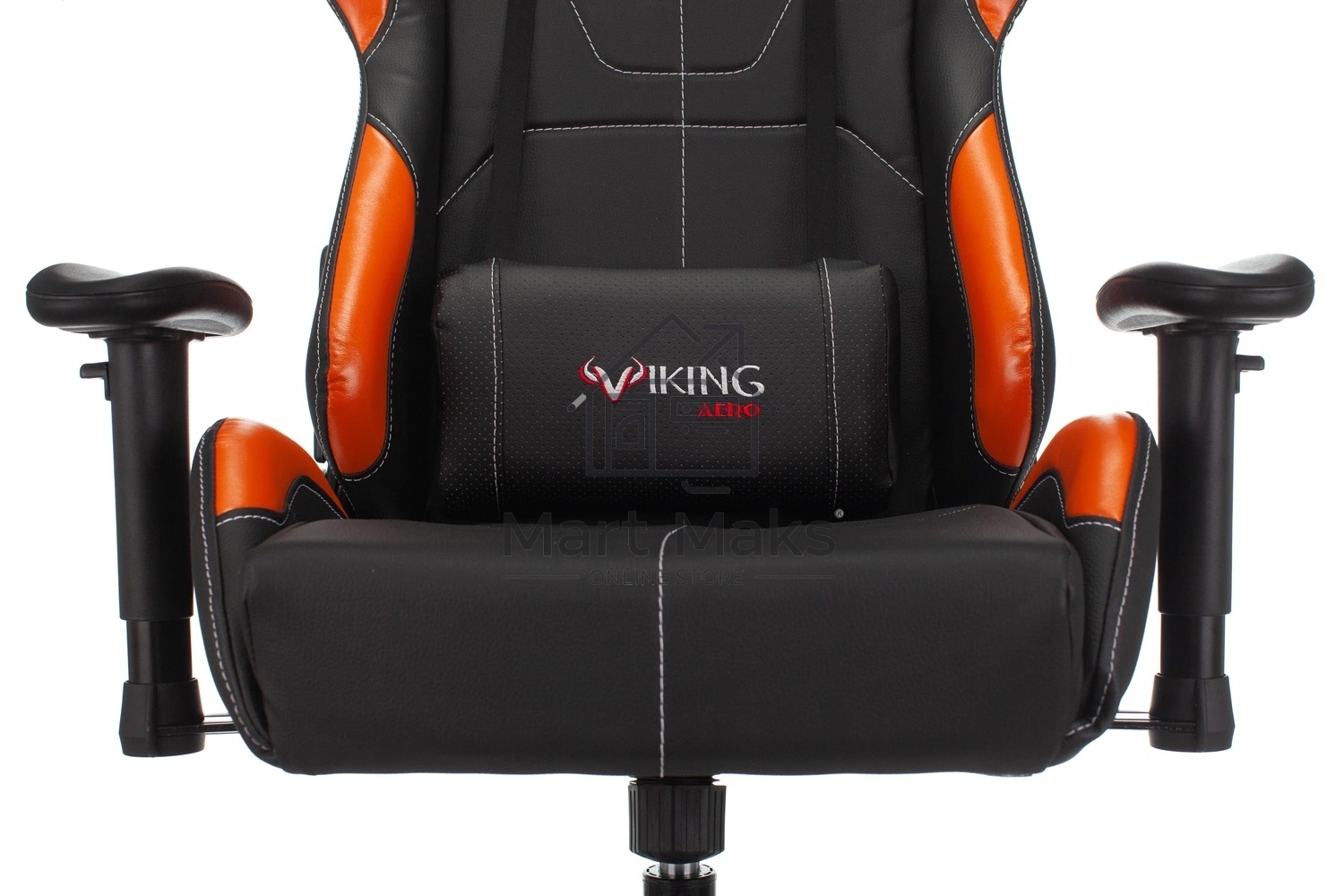Кресло игровое Zombie VIKING 5 AERO черный/оранжевый искусственная кожа с подголов. крестовина пластик