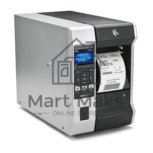 Принтер этикеток термотрансферный Zebra ZT610 (ZT61042-T2E0200Z) 4
