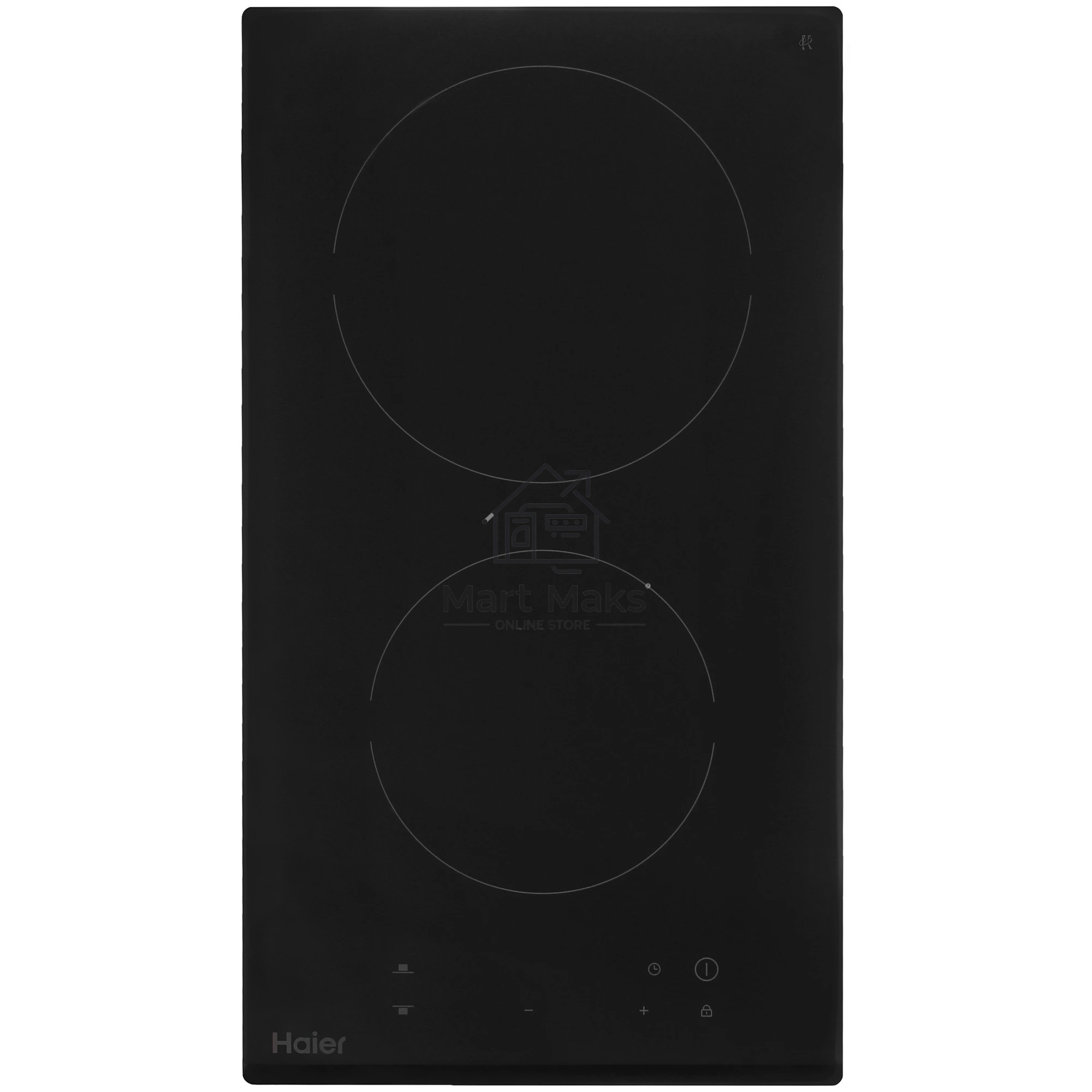 Электрическая варочная поверхность Haier HHY-C32RVB, 2 конфорки, стеклокерамика, 3267 Вт
