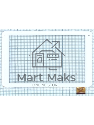 Сенсорное стекло (тачскрин) HXD-1055, белое