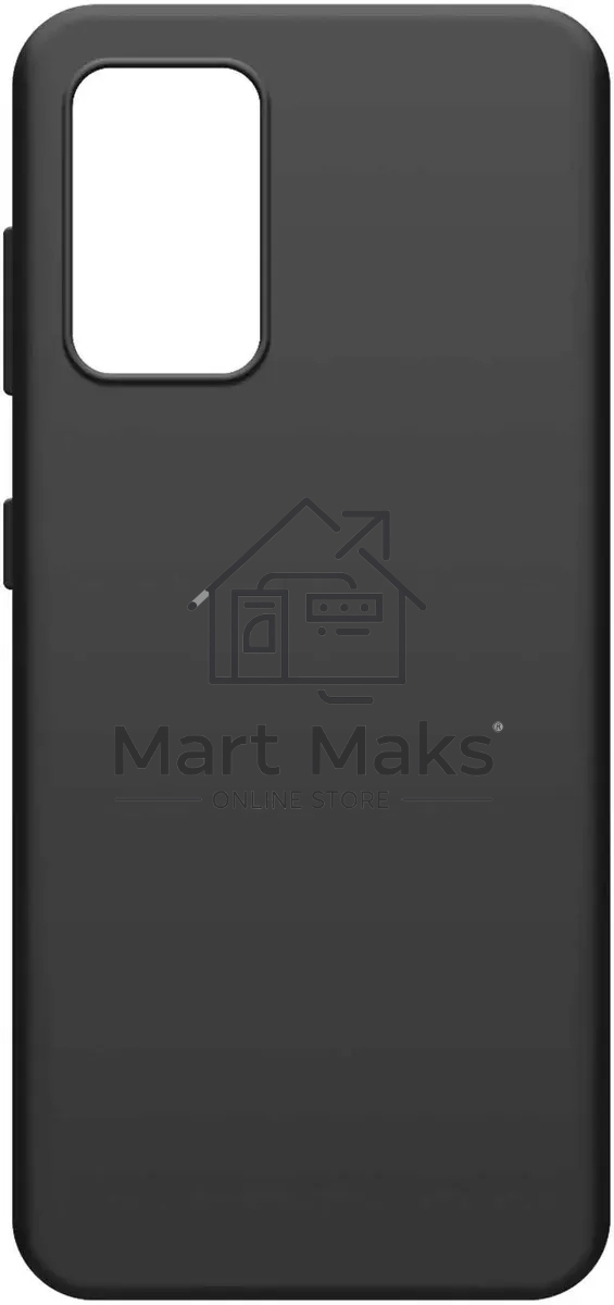 Чехол (клип-кейс) BORASCO Silicone Case, для Samsung Galaxy A32, черный