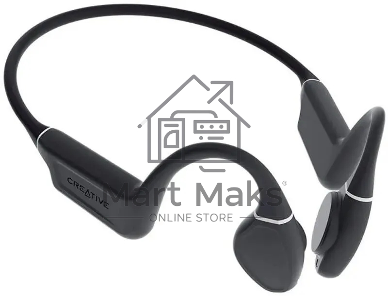 Гарнитура накладные Creative Outlier Free Plus черный беспроводные bluetooth шейный обод
