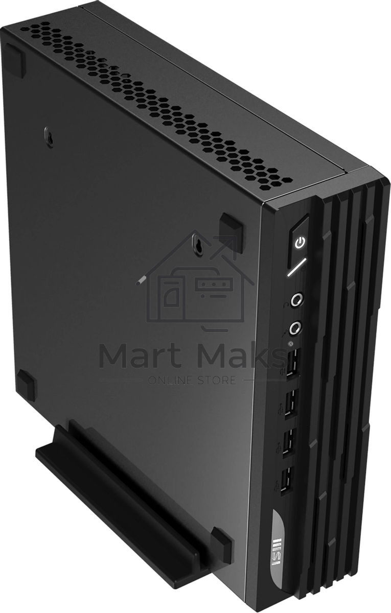 Неттоп MSI Pro DP21 13M-691RU i3 13100 (3.4) 8Gb SSD512Gb UHDG 730 Windows 11 Professional GbitEth WiFi BT 120W черный (9S6-B0A421-691)