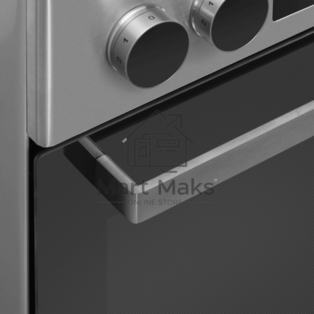 Плита электрическая Maunfeld MEC511CS09TD серебристый, конфорок 4 шт, духовка 59 л, 50 см x 85 см x 60 см