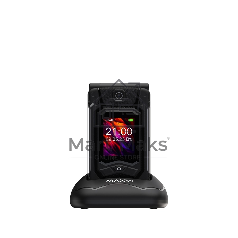 Мобильный телефон Maxvi E10ds черный