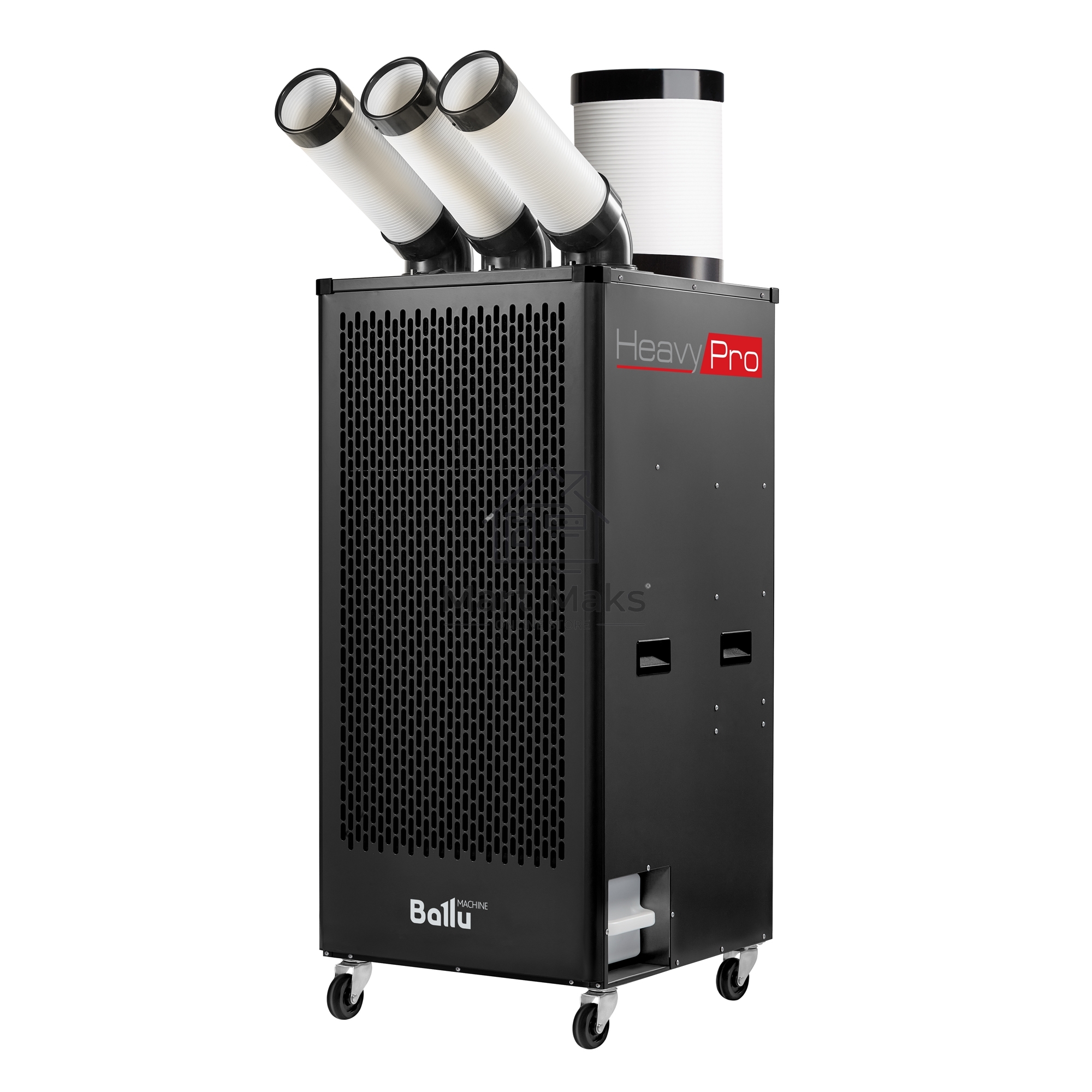 Кондиционер мобильный промышленный Ballu BGK9 22000 BTU, 70 м², 55 дБ, охлаждение, черный