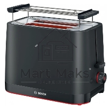 Тостер Candy CT-254 черный, 950 Вт, 2 слота