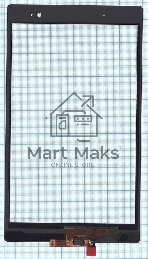 Сенсорное стекло (тачскрин) для Acer Iconia One B1-780, белое с рамкой