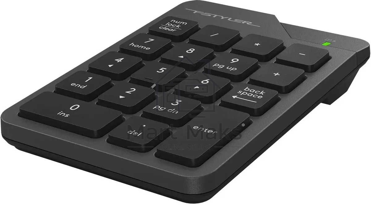 Числовой блок A4Tech FGK21C беспроводной, USB, Радиоканал, серый