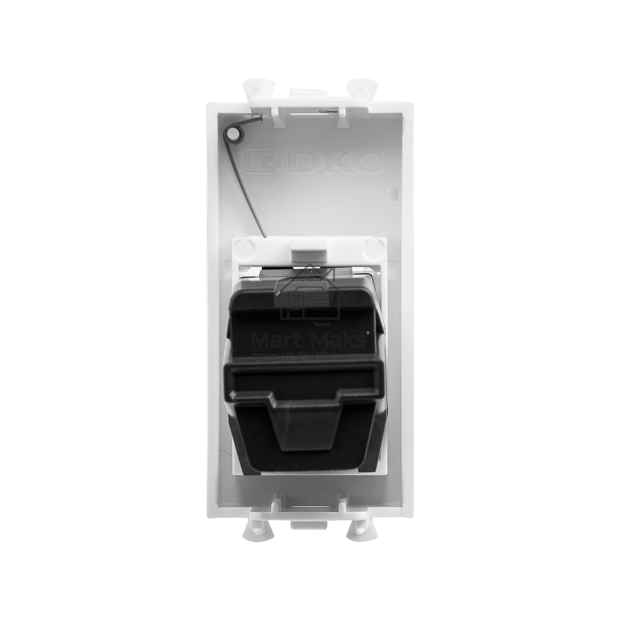 Розетка модульная DKC 4400251 тип А-А HDMI 1 модуль Avanti, Белое облако