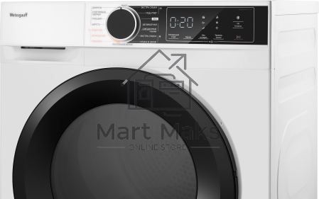 Сушильная машина Weissgauff WD 5948 Heat Pump белый, 8 кг, сушка - тепловой насос, программ - 15, 59.5 x 84.5 x 60 см