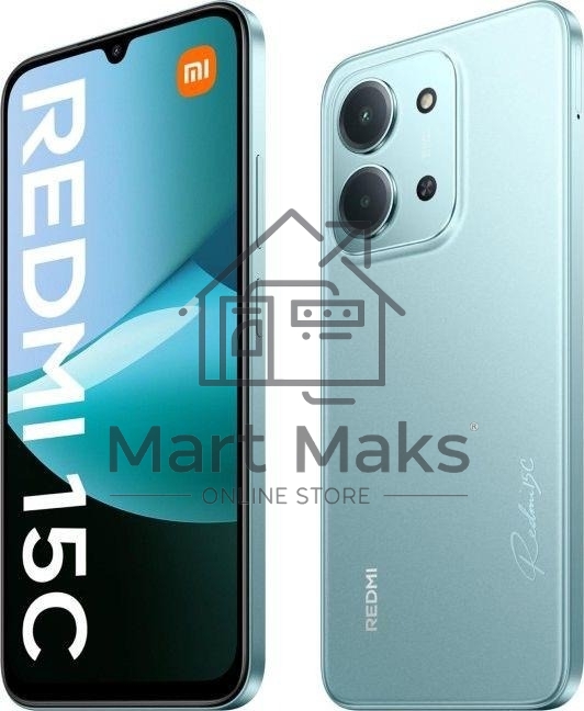 Смартфон Xiaomi Redmi 15C 4/128Gb мятный зеленый