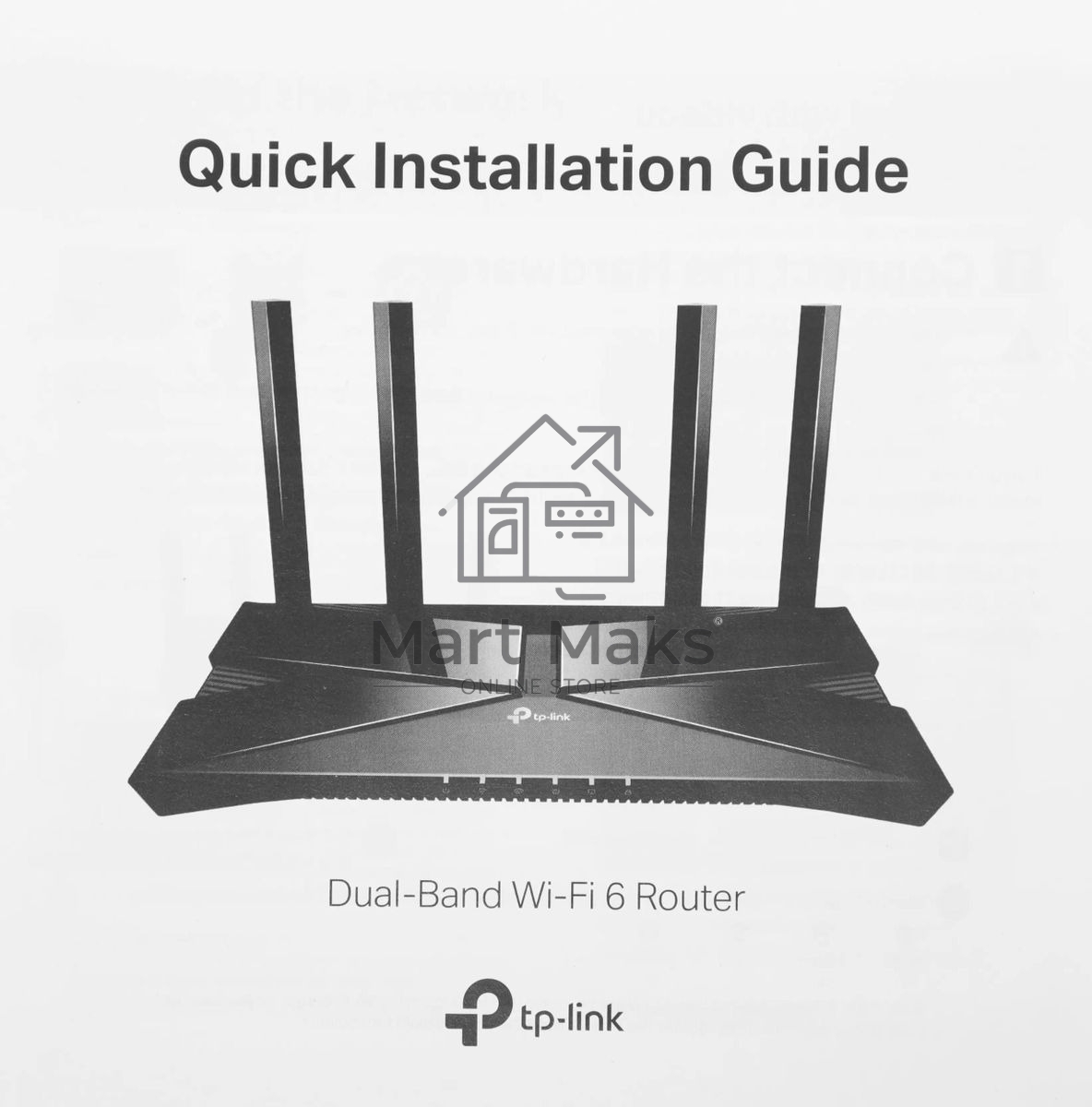 Двухдиапазонный гигабитный Wi-Fi 6 роутер TP-Link Archer AX53 AX3000