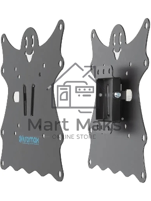 Кронштейн для телевизора KROMAX CASPER-200 15”-40” настенный, фиксированный, черный