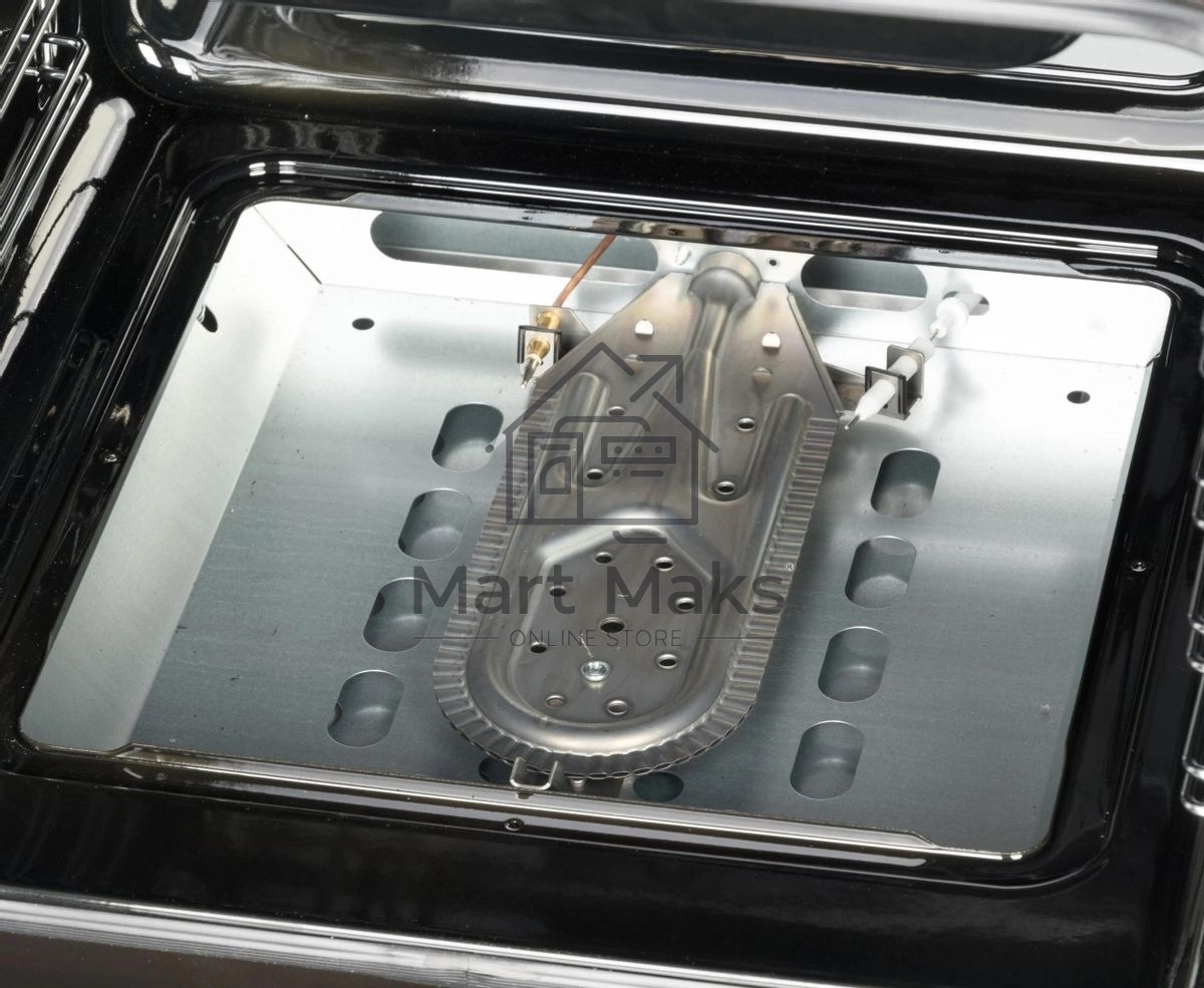 Встраиваеммый газовый духовой шкаф Gefest ДГЭ 621-01 В1, 52л, дверца с 2 стеклами, кремовый