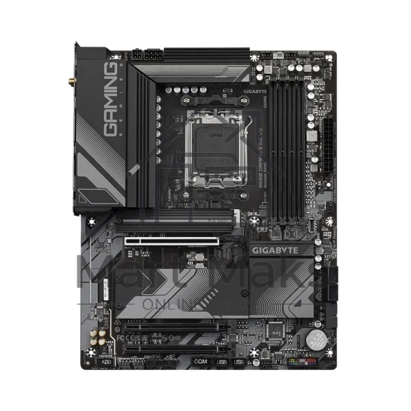Материнская плата Gigabyte B650 GAMING X AX V2, AM5, AMD B650, 4xDDR5, 4xSATA, 3xM.2, 1xPCI-E 4.0 x16, 2xPCI-E 3.0 x1, 1xUSB-A 3.2 Gen 2, 3xUSB-A 3.2 Gen 1, 1xUSB-C 3.2 Gen 2, 1x 2.5Gb LAN, 3x3.5 мм, 7.1, ATX