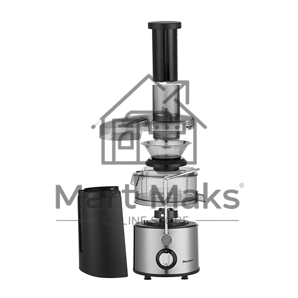 Соковыжималка Blackton Bt J2110 Black-Steel, Мощность 650 Вт, 2 скорости работы