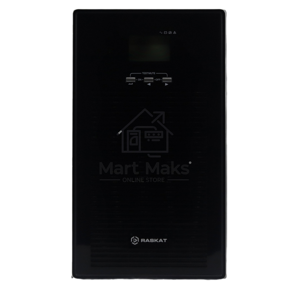 Источник бесперебойного питания (ИБП) Raskat HIL-3000VA+ 3000VA, 2400Вт, 6xIEC320, LCD, USB type-B, 2xRJ-45, 1xRS232, чистая синусоида