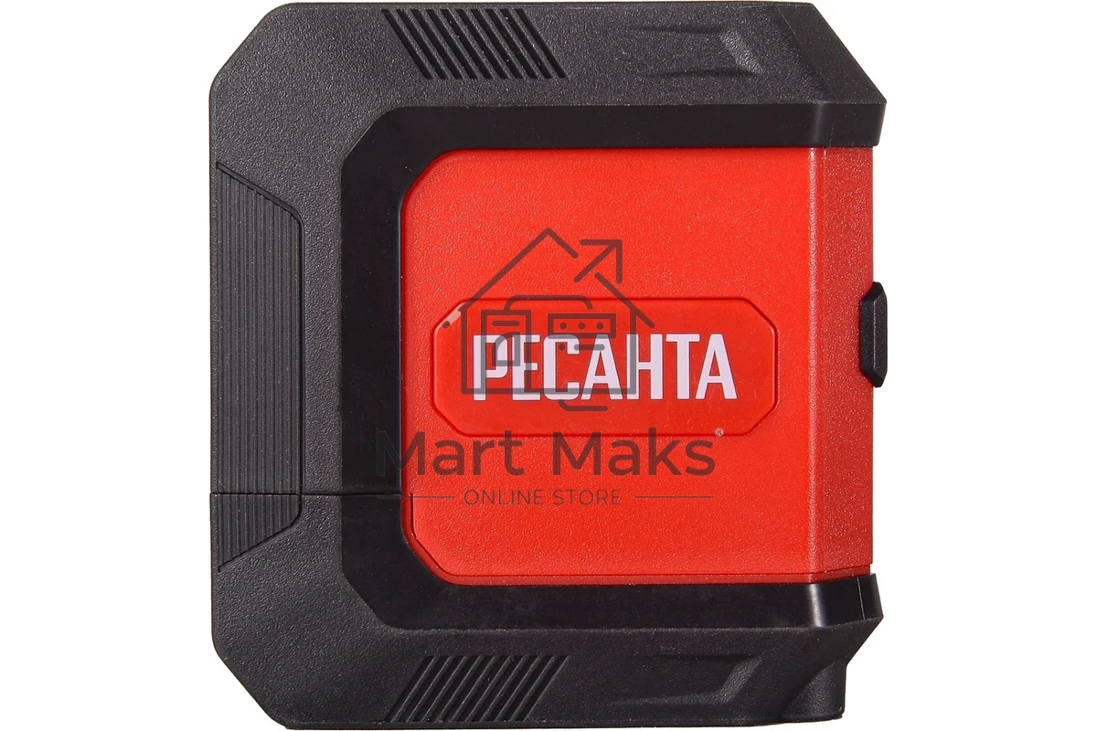 Уровень лазер. Ресанта ПЛ-2ШК Green 2кл.лаз. 550нм цв.луч. зеленый 2луч. (61/10/536)