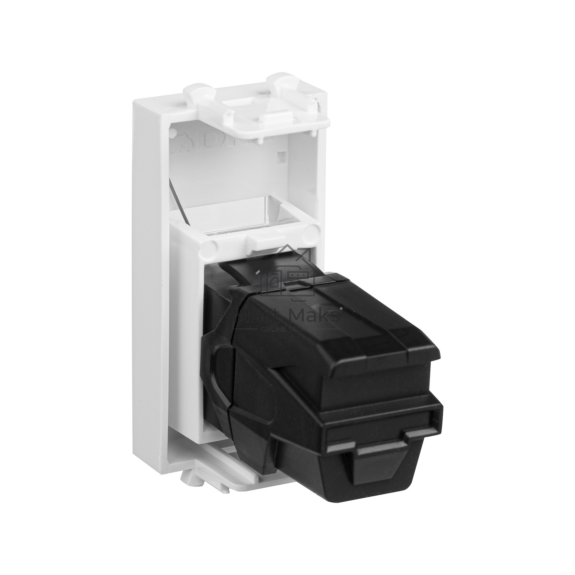 Розетка модульная DKC 4400251 тип А-А HDMI 1 модуль Avanti, Белое облако