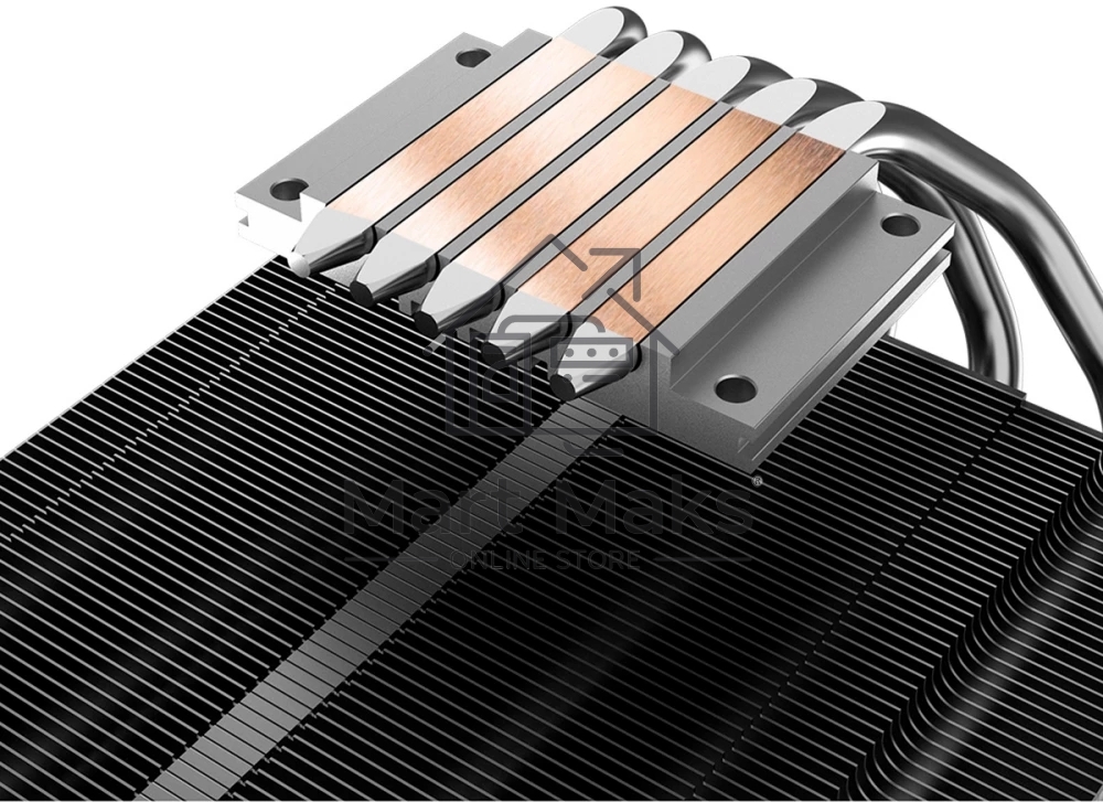 Кулер ID-COOLING IS-50 MAX RGB V3 черный 120мм алюминий+медь 2000rpm 31.2db 4-pin 130W 77мм