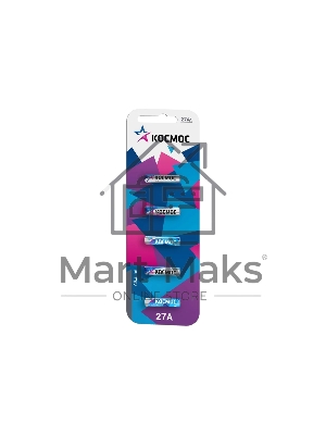 Элемент питания 27А 12V Alkaline 5BL для автосигнализации Космос