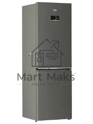Холодильник Beko B3RCNK362HG серый двухкамерный 220/100л морозилка снизу, No Frost
