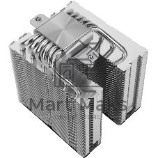 Кулер для процессора Thermalright Royal Knight 120 черный, 2x120 мм, алюминий/медь, 1900-2150 об/мин, 29.4 дБ, 4 pin PWM, высота 156 мм, без подсветки