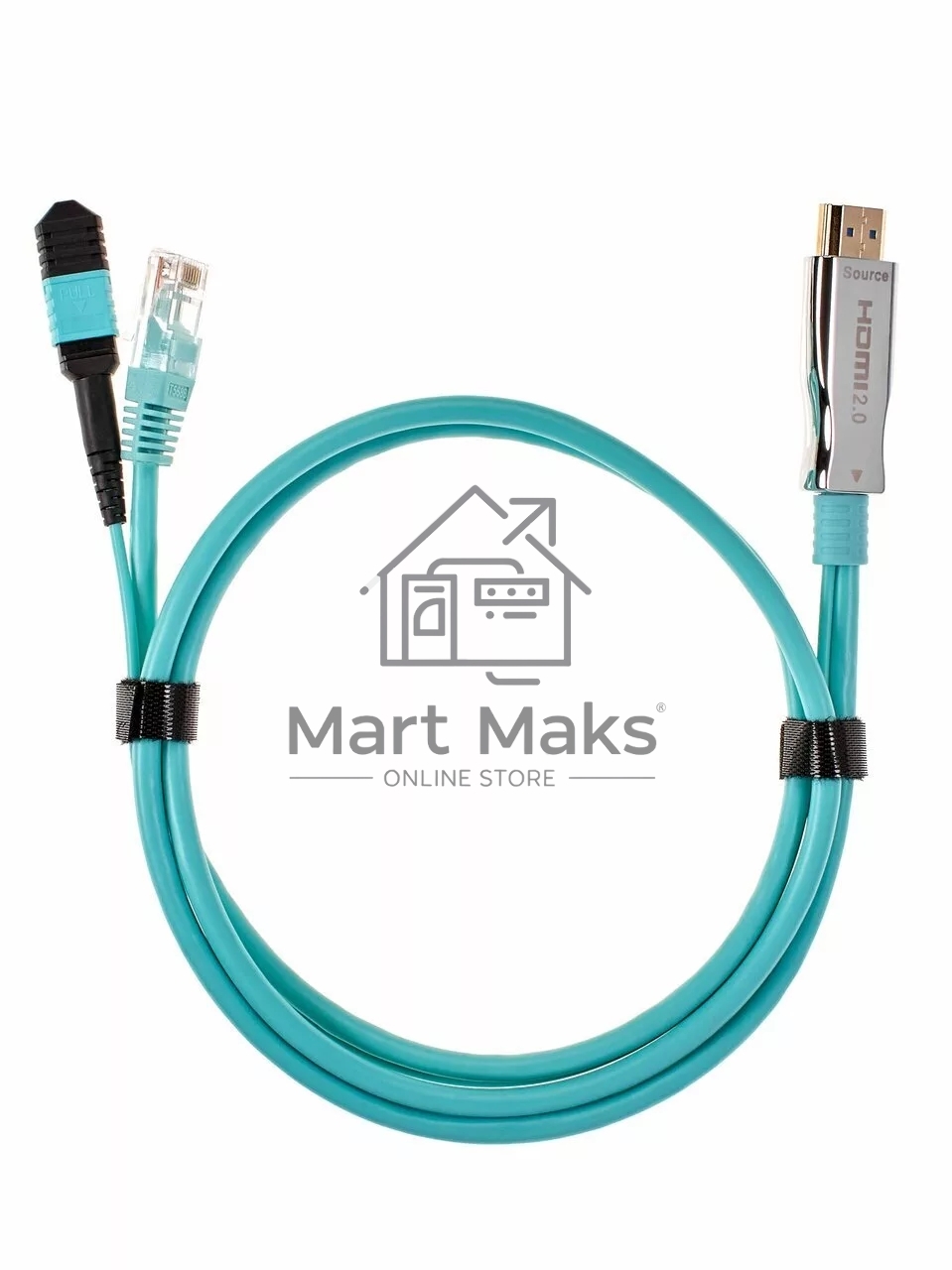 Сетевая Оптическая кабельная система HDMI2.0V VCOM 10M <D3745-10.0>