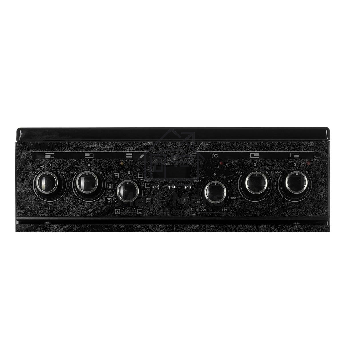 Плита электрическая Gefest ЭП Н Д 5560-03 0053 черный/мрамор, конфорок 4 электрических, духовка 55 л, 50 см x 85 см x 58.5 см
