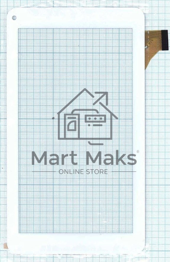 Сенсорное стекло (тачскрин) FPC-TP070215, белое