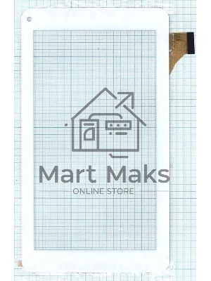 Сенсорное стекло (тачскрин) FPC-TP070215, белое