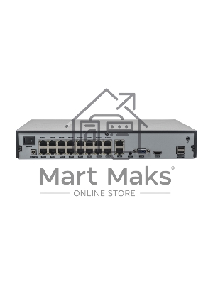 Видеорегистратор IP Optimus NVR-5161-16P 16-х канальный 8МП, HDD 1 SATA до 14 ТБ NVR-5161-16P