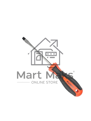 Отвертка Patriot SL6x100, CR-V, магнитная, двухкомпонентная рукоятка