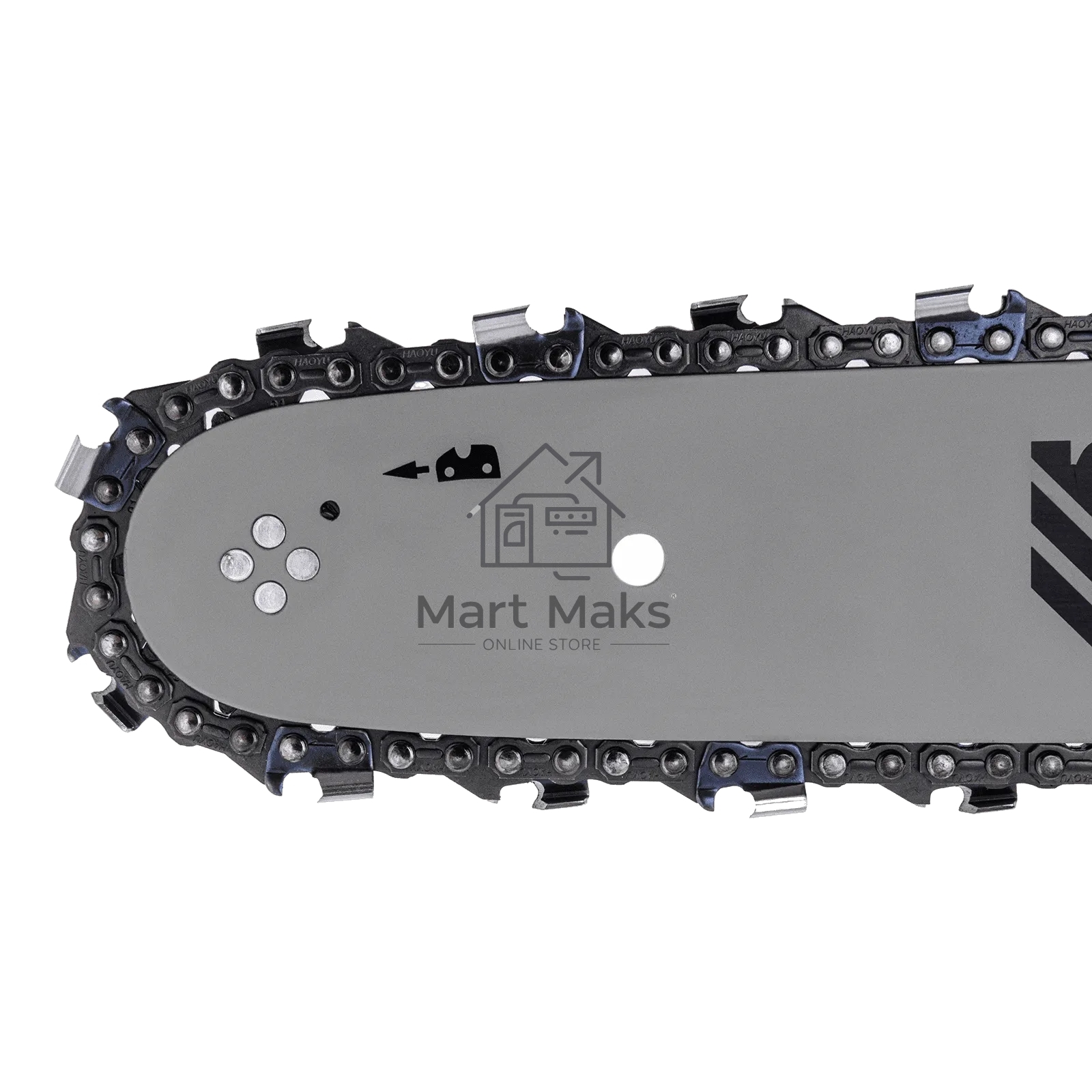 Пила цепная бензиновая Denzel DS-5820, шина 50 см, 58см3, 3,6 л.с., шаг 0,325, паз 1,5 мм, 76 зв