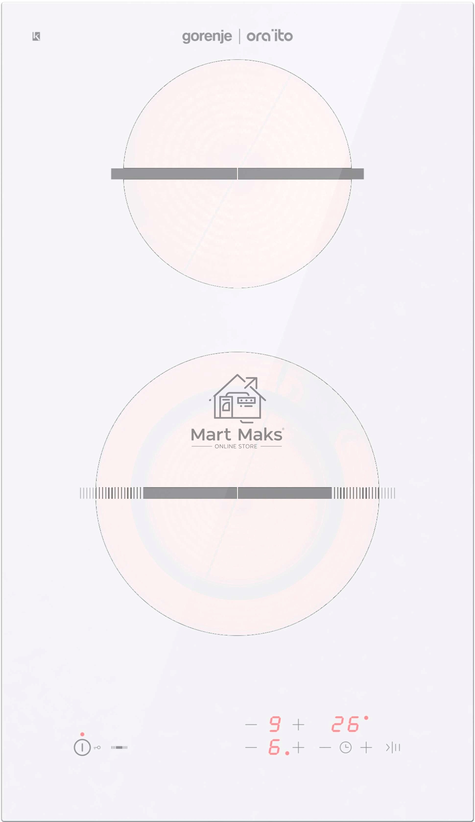 Встраиваемая электрическая панель Gorenje Ora ito ECT322ORAW