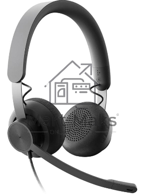 Гарнитура Logitech Headset Zone Wired UC Graphite