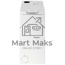 Стиральная машина Indesit BTW S6240P EU/N белая, загрузка вертикальная 6кг, 1200 об/мин., класс: C