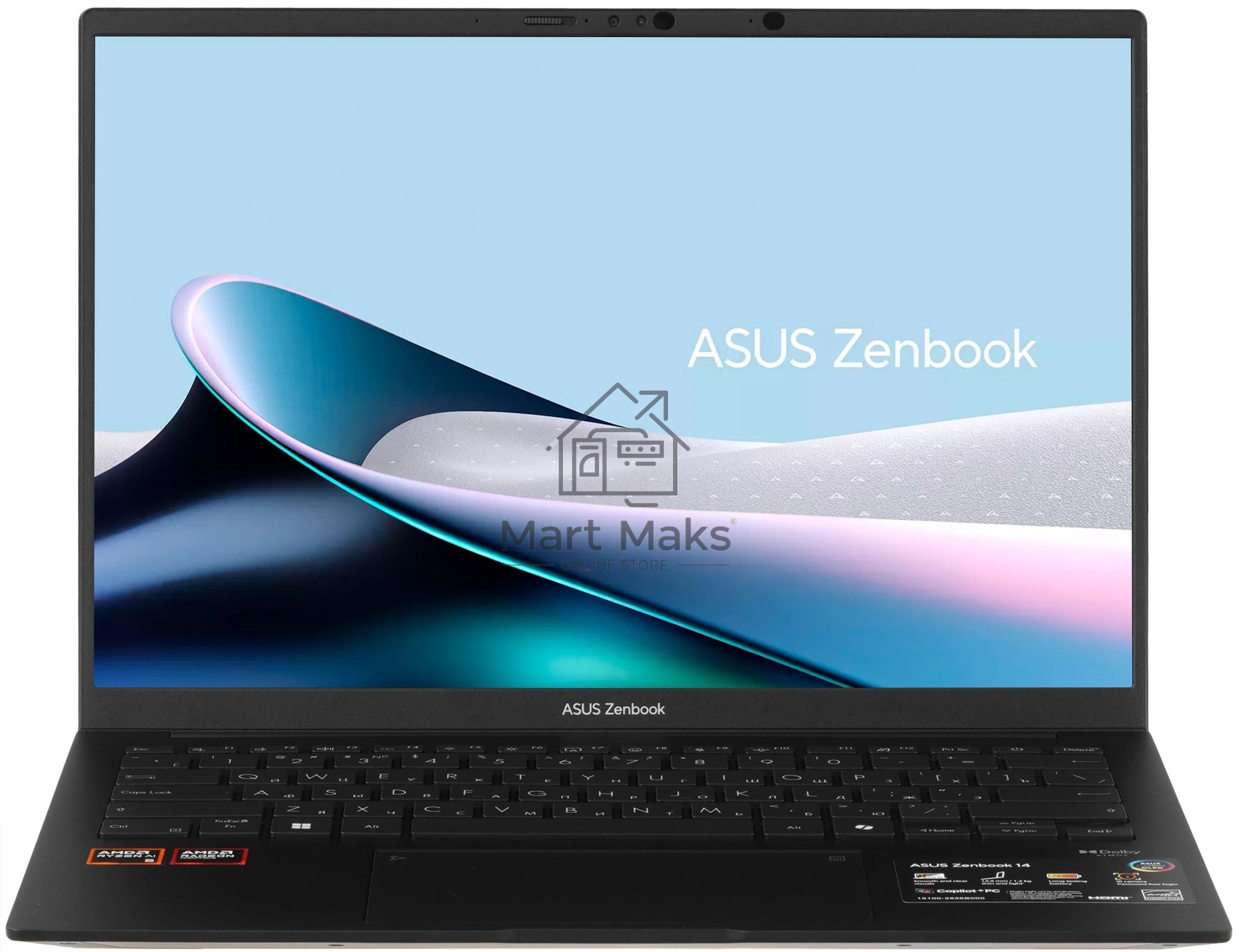 Ноутбук ASUS ZenBook 14 OLED UM3406KA-QD130/14