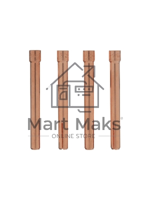 Набор цанг для электрода 1,6мм, 2,0мм, 2,4мм, 3,2 мм Denzel