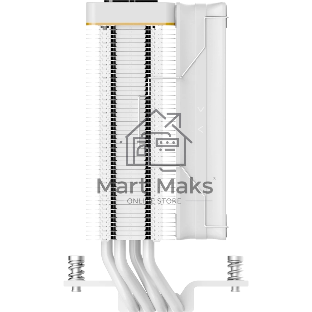 Cooler Ocypus Iota A40 WH Iota-A40-WH белый 120мм алюминий+медь 2000rpm 29db 4-pin 220W 156мм