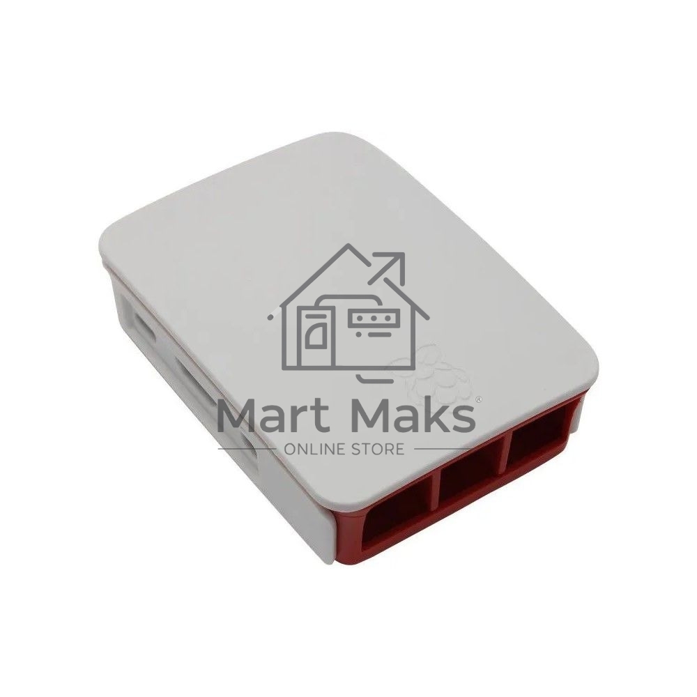 Корпус RA129 red-белый для микрокомпьютера Raspberry Pi 3. ACD Red+White ABS Plastic case for Raspberry Pi 3