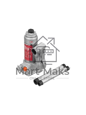 Домкрат гидравлический бутылочный Matrix, 2 т, h подъема 158–308 мм