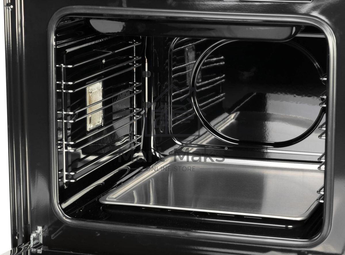 Встраиваеммый газовый духовой шкаф Gefest ДГЭ 621-01 В1, 52л, дверца с 2 стеклами, кремовый