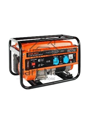 Электрогенератор бензиновый Patriot Max Power SRGE 3800, 3 кВт, 78 дБ, 43.6 кг