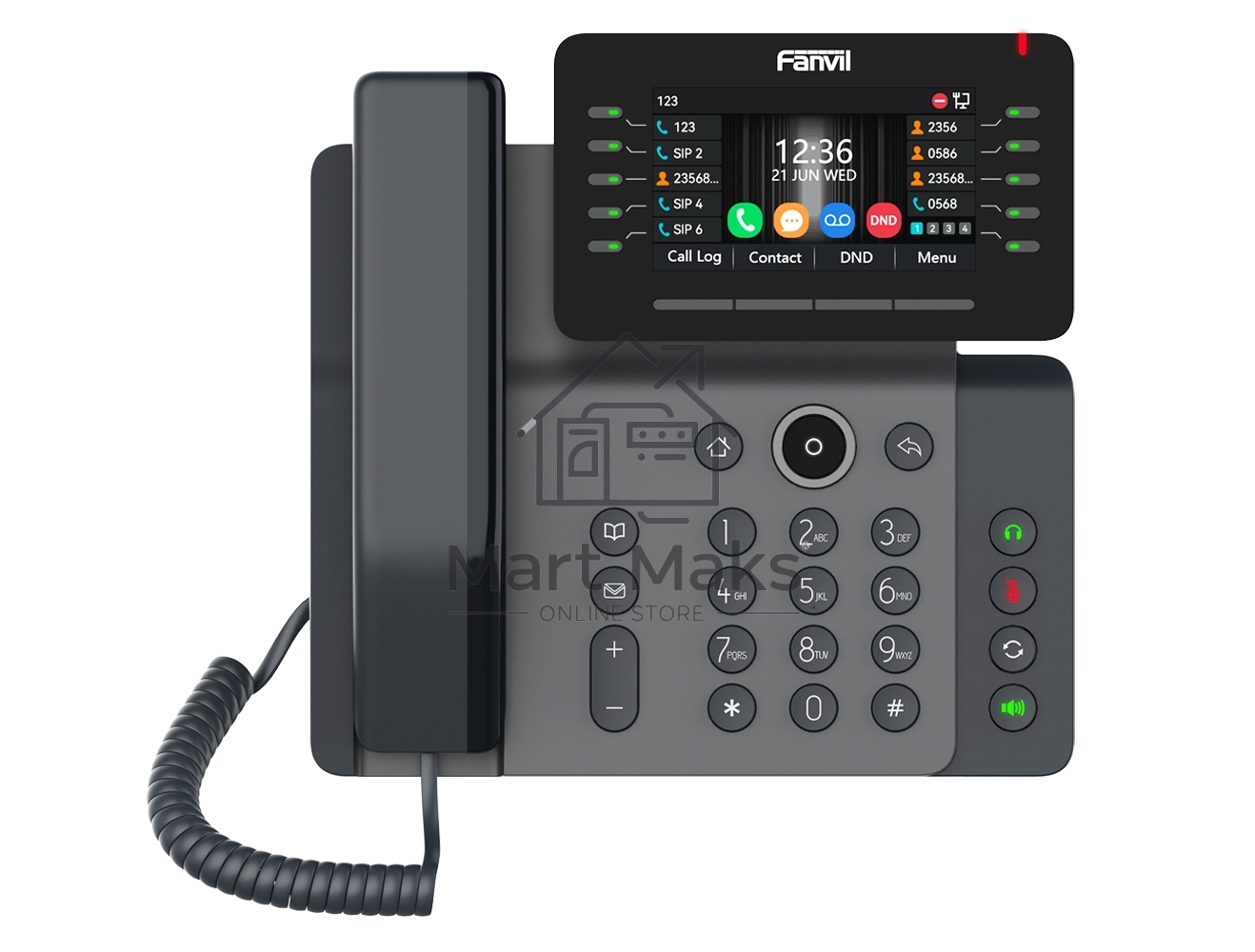Телефон IP Fanvil V65 черный (упак.:10шт)