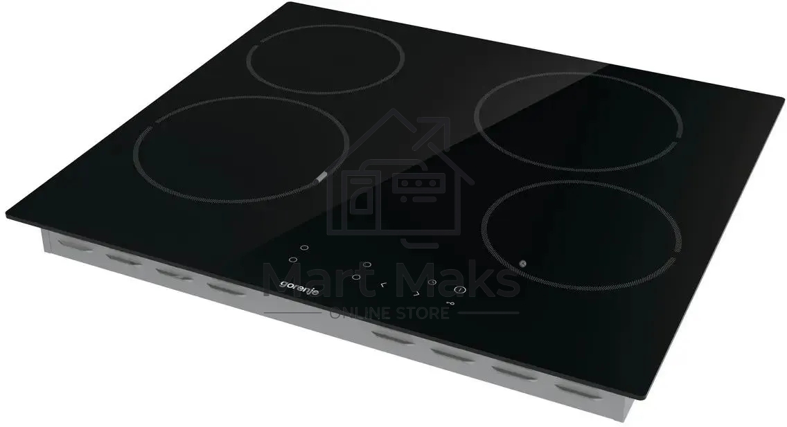 Электрическая варочная поверхность Gorenje ECT641BSCE Hi-Light, независимая, черный